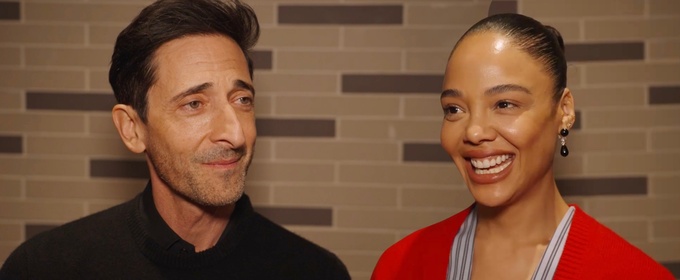 Video: Adrien Brody & Tessa Thompson Are Getting Ready for Their Broadway Debuts in THE FEAR OF 13