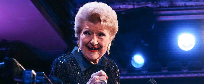 Marilyn Maye's 98th Birthday Bash and More Set for 54 Below Next Week