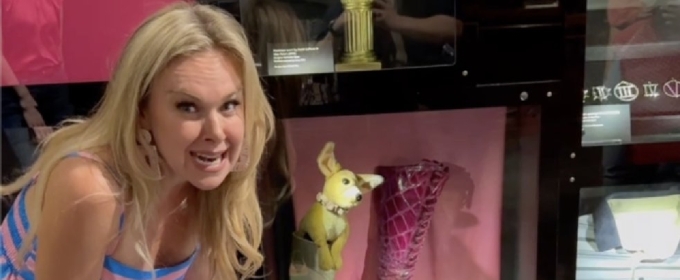 Video: Laura Bell Bundy Brings LEGALLY BLONDE Shoes to the Museum of Broadway