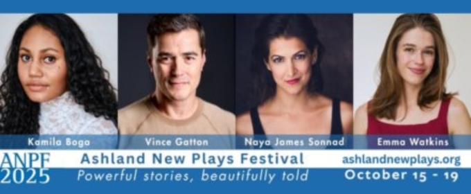 Ashland New Plays Festival Announces 2025 Fall Festival Winners