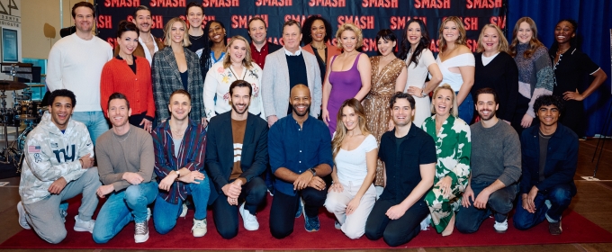 Photos: Robyn Hurder and the SMASH Cast Meet the Press Photo