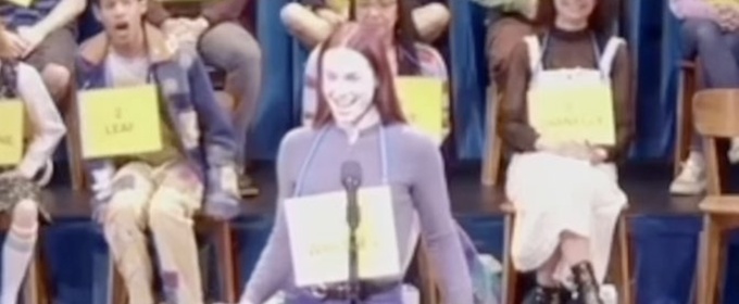 Video: Whitney Leavitt Joins SPELLING BEE as Guest Speller