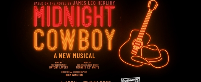 New Musical MIDNIGHT COWBOY Will Open at Southwark Playhouse in 2025