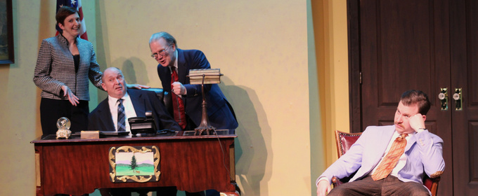 Political Satire THE OUTSIDER Celebrates Democracy in Farmington Hills, Michigan this February