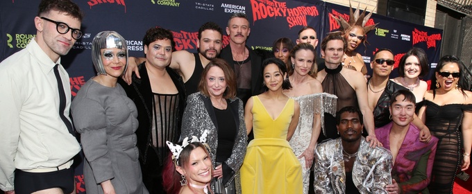 Photos: THE ROCKY HORROR SHOW Cast Struts the Red Carpet on Opening Night
