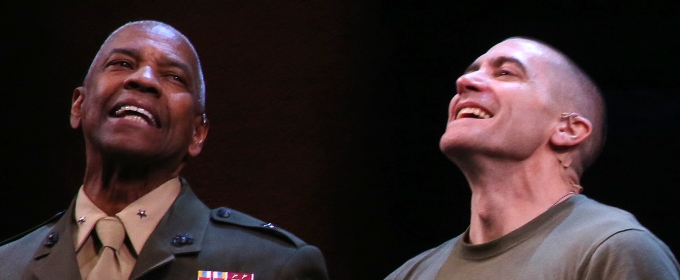 Photos: Denzel Washington and Jake Gyllenhaal at OTHELLO Opening Night Curtain Call