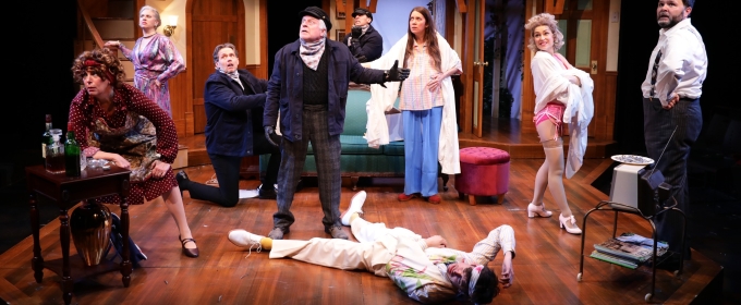 Review: Farcical Fun Behind Every Door in Lyric Stage Boston's Boisterous NOISES OFF