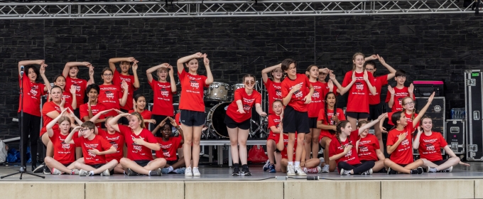 Photos: Inside New Albany Middle School's PERFORMANCE AT THE COLUMBUS ARTS FEST Photos