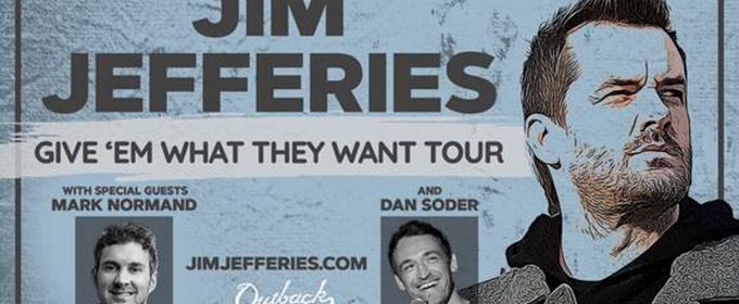 Jim Jefferies Comes to the Fabulous Fox Theatre in September