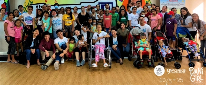 Photo Coverage: DANI GIRL Cast Visits Cancer-stricken Kids; Acclaimed Musical Re Photos