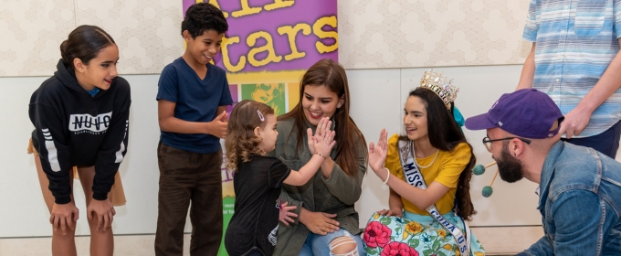 Photo Flash: Young Talent Big Dreams All Stars Visit Miami Cancer Institute To P Photos