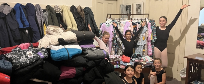 Marblehead School Of Ballet And North Shore Civic Ballet's Winter Clothing Drive Brings in Record Number Of Garments