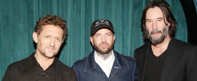 Photos: WAITING FOR GODOT's Keanu Reeves, Alex Winter & More Meet the Press Photo