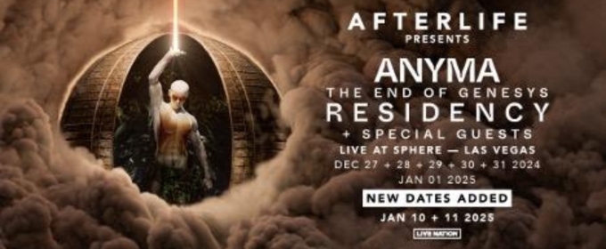 Anyma 'The End of Genesys' Las Vegas Residency Extends for a Second Time