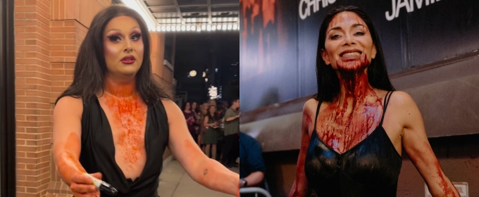 Video: DRAG THE MUSICAL's Jan Sport Honors Nicole Scherzinger's Bloody Stage Door Look