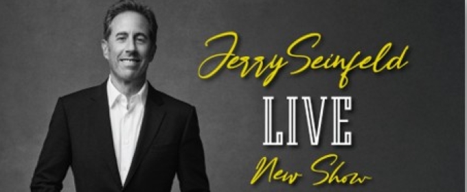 Jerry Seinfeld to Perform Two Shows at Cincinnati’s Aronoff Center in December