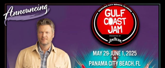 Blake Shelton Added As Fourth Headliner for 2025 Gulf Coast Jam