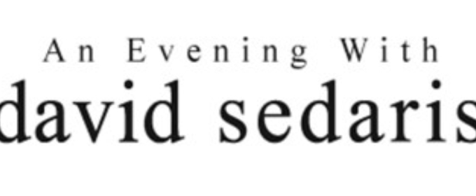 David Sedaris Returns To The Fisher Theatre In April