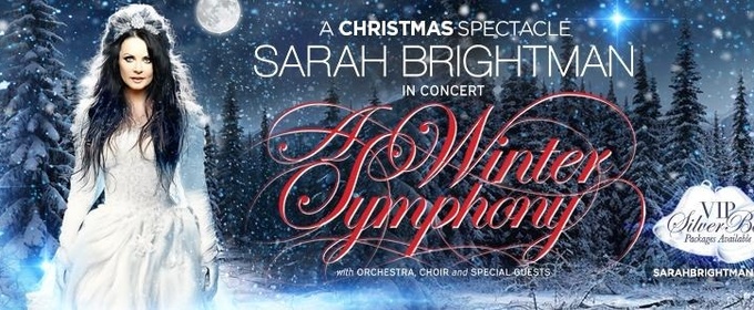 Sarah Brightman Will Return With A WINTER SYMPHONY Holiday Concert In Jacksonville