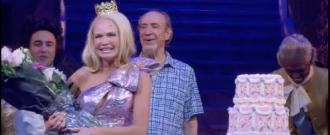 Video: Kristin Chenoweth Celebrates Birthday On Stage at THE QUEEN OF VERSAILLES