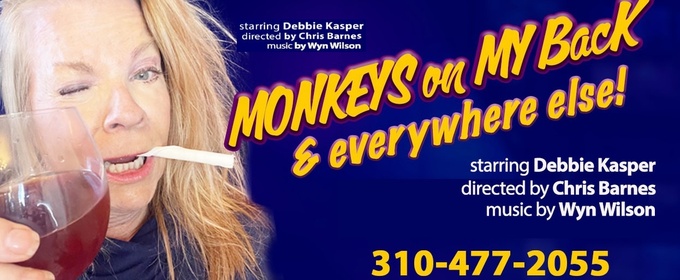 Debbie Kasper to Star in MONKEYS ON MY BACK & EVERYWHERE ELSE at Odyssey Theatre