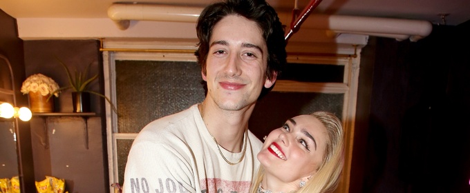 Photos: ZOMBIES Co-Stars Milo Manheim and Meg Donnelly Reunite at MOULIN ROUGE! THE MUSICAL Photo