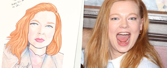 Photos: Tony Winner Sarah Snook Receives Portrait at Sardi's Photo