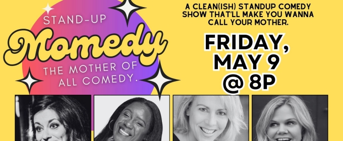 STAND-UP MOMEDY SHOW Comes To Raue Center This Month