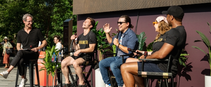 Photos: HAMILTON's Miguel Cervantes, Thayne Jasperson and More Join Talkback at Hudson Yards Photo