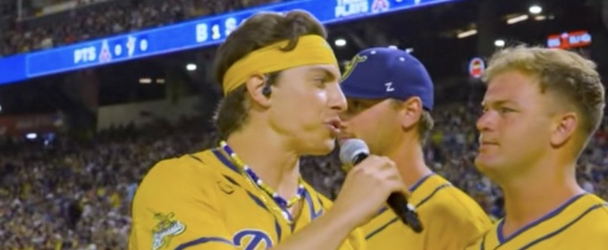 Video: Derek Klena Sings MULAN/FROZEN Mashup With the Savannah Bananas