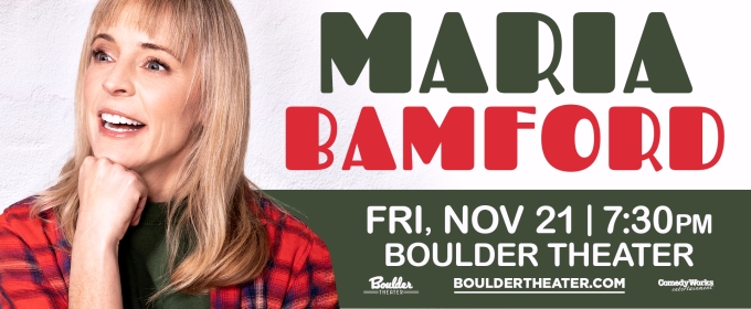 Maria Bamford to Perform at Boulder Theater in November