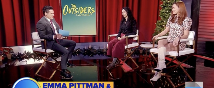 Video: Danya Taymor and Emma Pittman Talk THE OUTSIDERS on Good Morning America