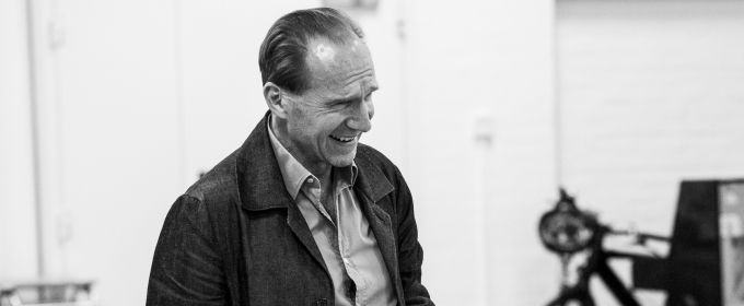 Photos: Ralph Fiennes and Miranda Raison in GRACE PERVADES Rehearsals