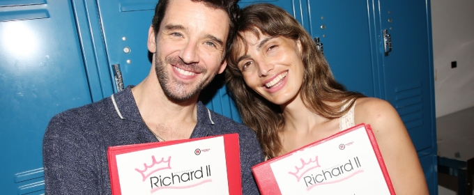 Photos: Michael Urie and the Cast of RICHARD II Meet the Press Photo