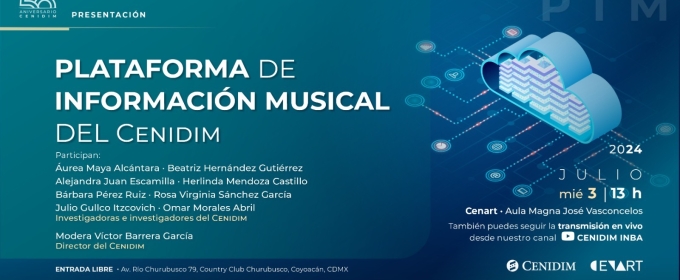 El Centro Nacional De Investigación, Documentación E Información Musical 'Carlos Chávez' Celebra Su 50 Aniversario