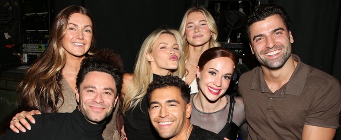 Photos: DANCING WITH THE STARS Cast Visits Whitney Leavitt at CHICAGO