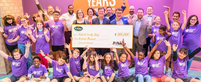 Orlando Family Stage Receives $500,000 Gift From Dr. Phillips Charities For Centennial Season