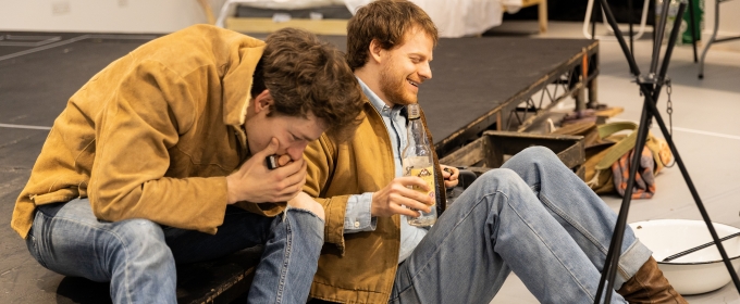Photos: Mike Faist and Lucas Hedges in Rehearsal For BROKEBACK MOUNTAIN @sohopla Photos