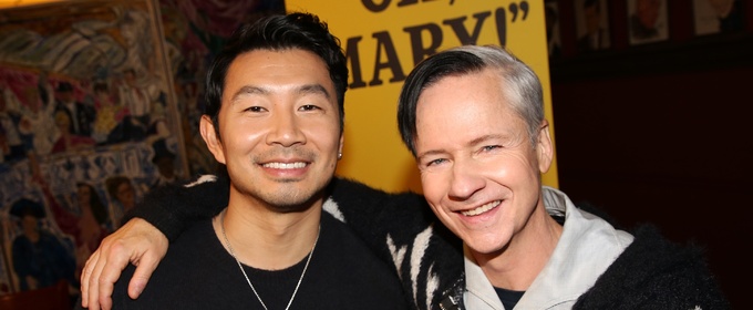 Photos: OH, MARY! Stars John Cameron Mitchell & Simu Liu Meet the Press