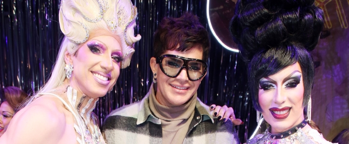 Photos: Adam Lambert Visits DRAG: THE MUSICAL