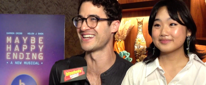 Video: Hanging with the Broadway-Bound Cast of MAYBE HAPPY ENDING