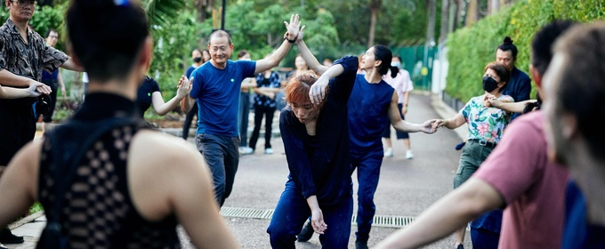 Review: SEARCHING BLUE - THE HUMAN EXPRESSION (T.H.E.) DANCE COMPANY - OZASIA FESTIVAL 2025 at Festival Plaza, Adelaide Festival Centre