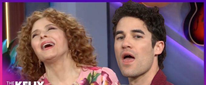 Video: Darren Criss Recalls Hilarious Red Carpet Story with Bernadette Peters