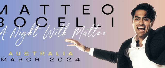 Silvia Colloca Will Join Matteo Bocelli at Performances on Australian Tour