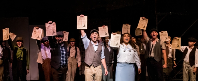 Review: NEWSIES- THE MUSICAL at DreamWrights Playhouse