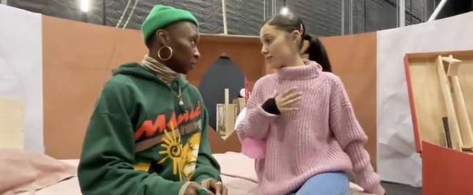 Video: Ariana Grande and Cynthia Erivo Rehearse 'Popular' in New Behind-the-Scenes Video