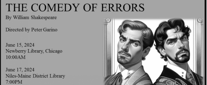 Shakespeare Project Of Chicago Will Perform THE COMEDY OF ERRORS