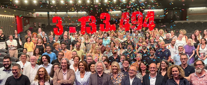 Barcelona supera por segundo a?o consecutivo los 3 millones de espectadores en los teatros