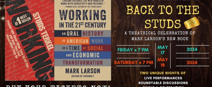 Chicago Dramatists Will Host Performances of Mark Larson's WORKING