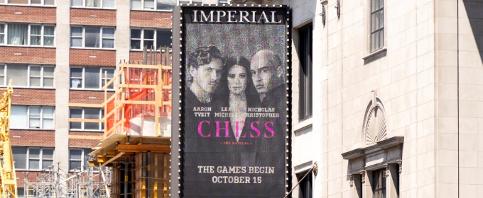 Up on the Marquee: CHESS Returns to Broadway Photo